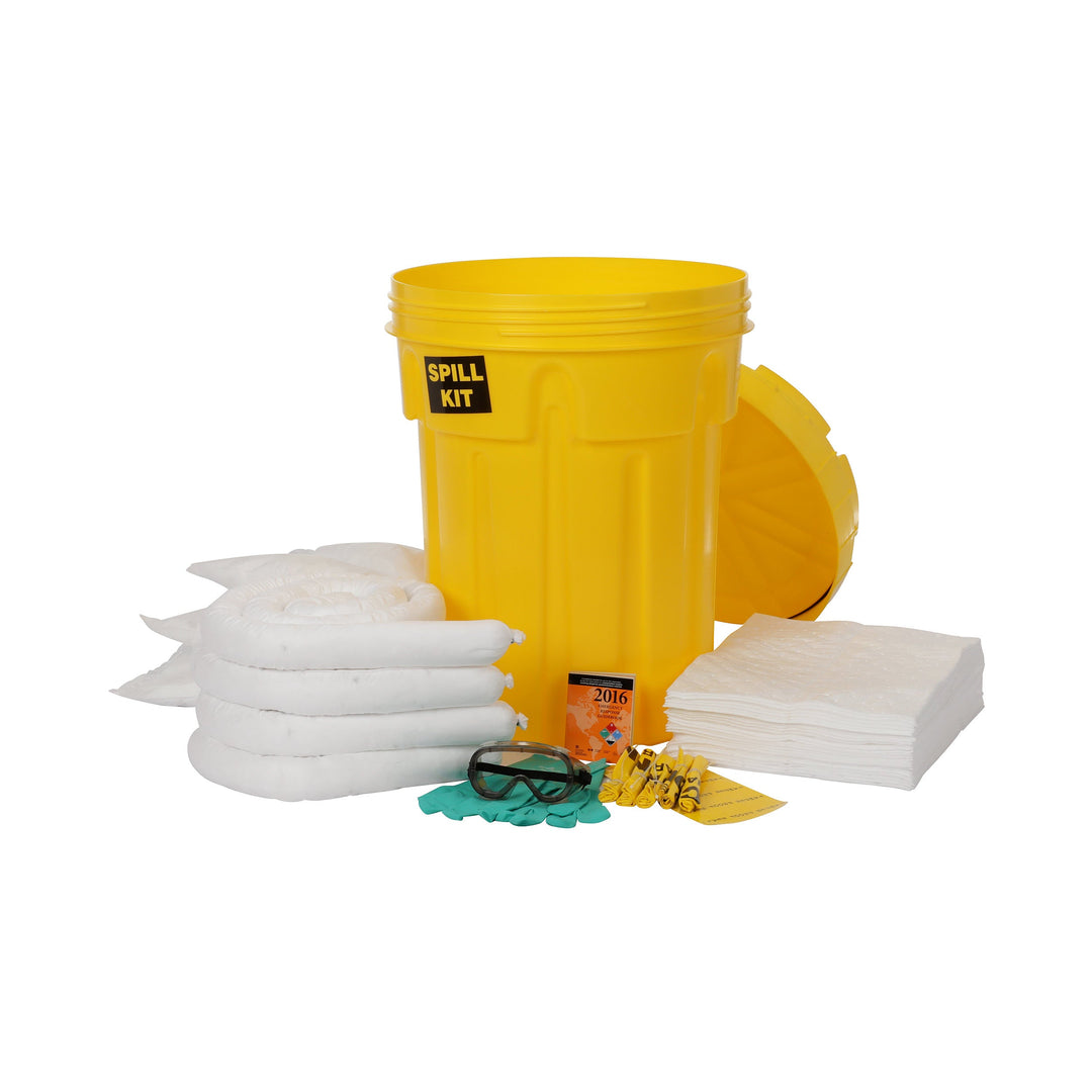 30-gallon Oil-only spill kit drum side