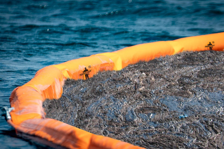 Oil Containment Boom oil sludge