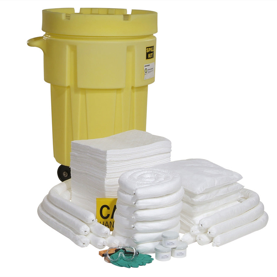 95-gallon Oil-only spill kit with wheels