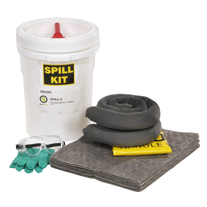 5-gallon Universal spill kit bucket