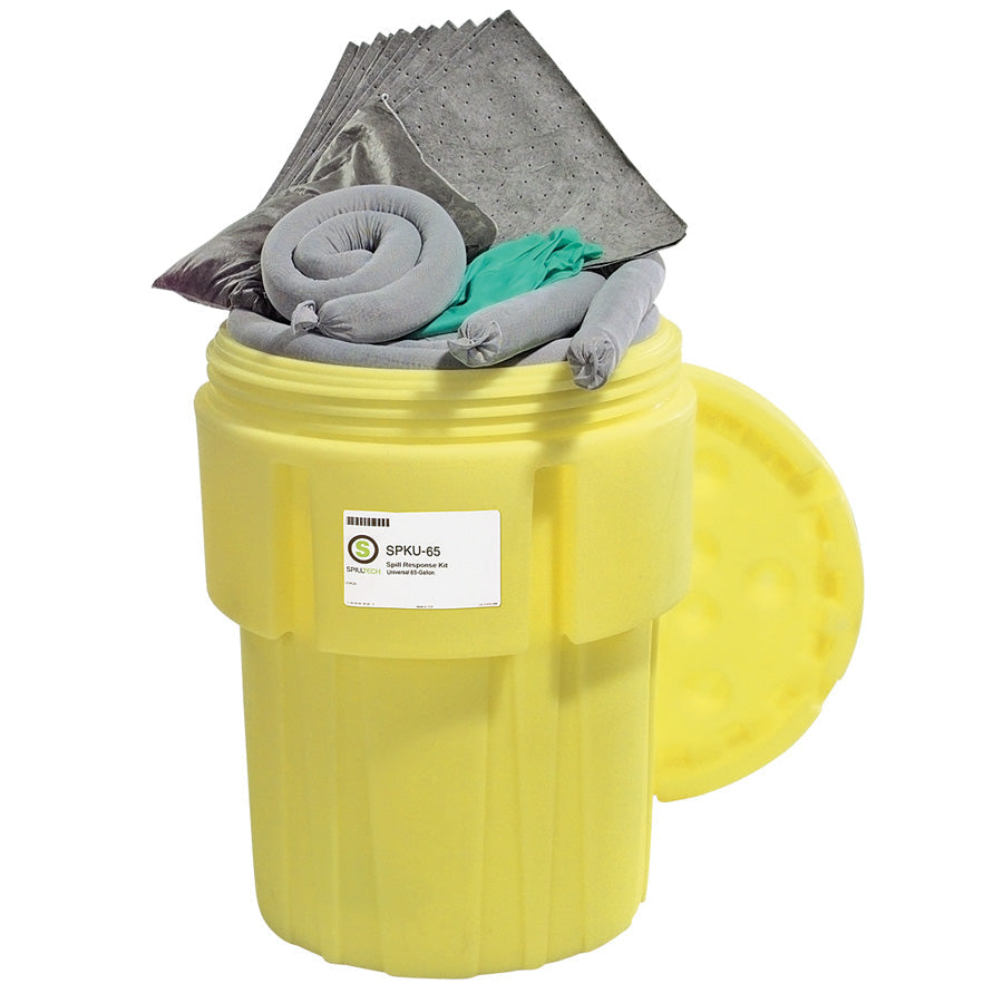 65-gallon Universal spill kit
