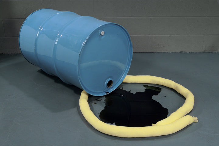 HazMat Sock Barrel Spill