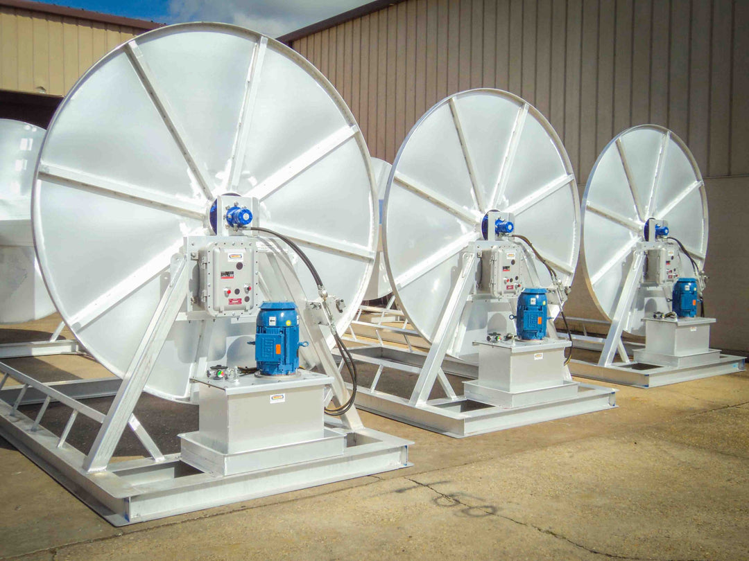 6' DIA X 10' W Hydraulic Boom Reel