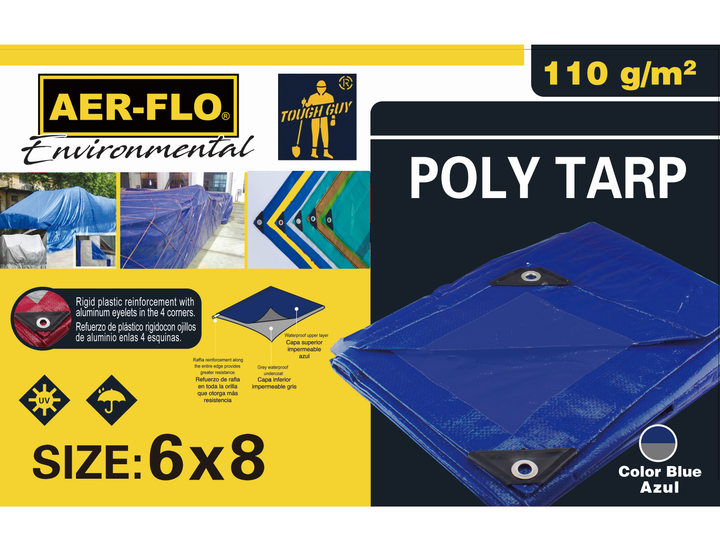 6" x 8"  PREMIUM TARP