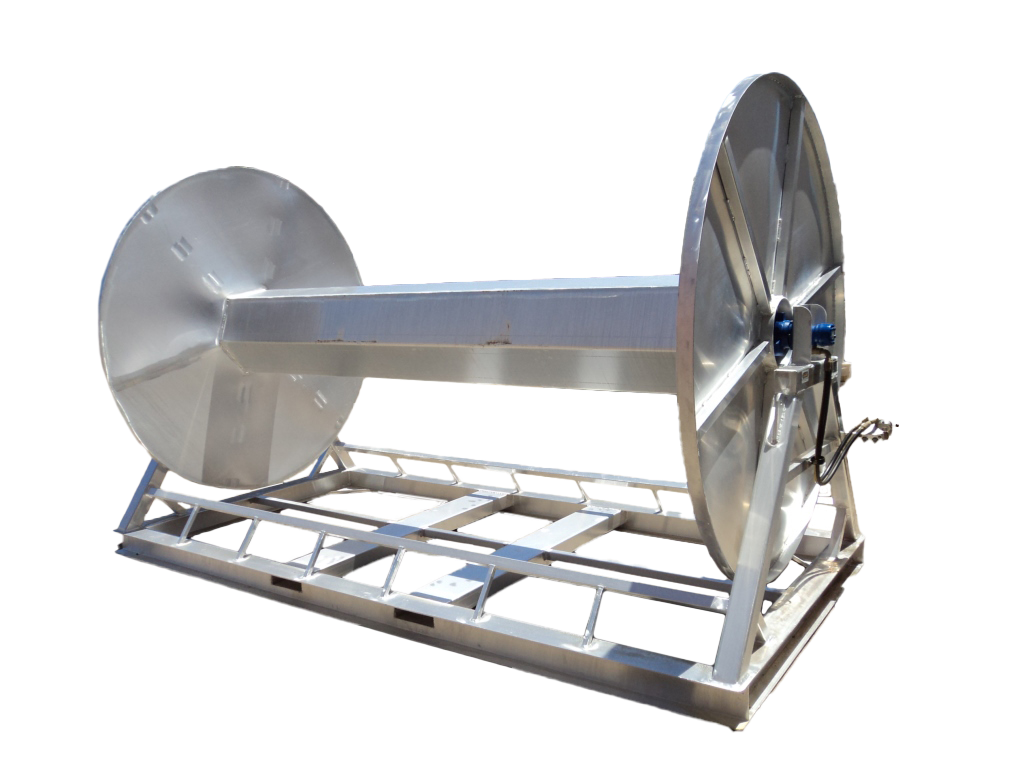 6' DIA X 8' W Hydraulic Boom Reel