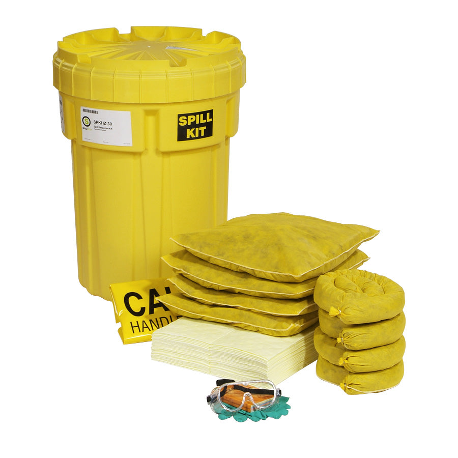30-gallon HazMat spill kit drum 