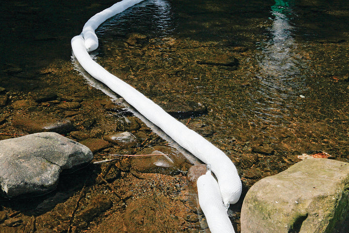 Absorbent Boom in river